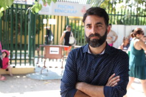 El concejal socialista Javier Mateo